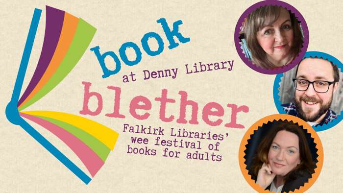 A promo image for Book Blether
