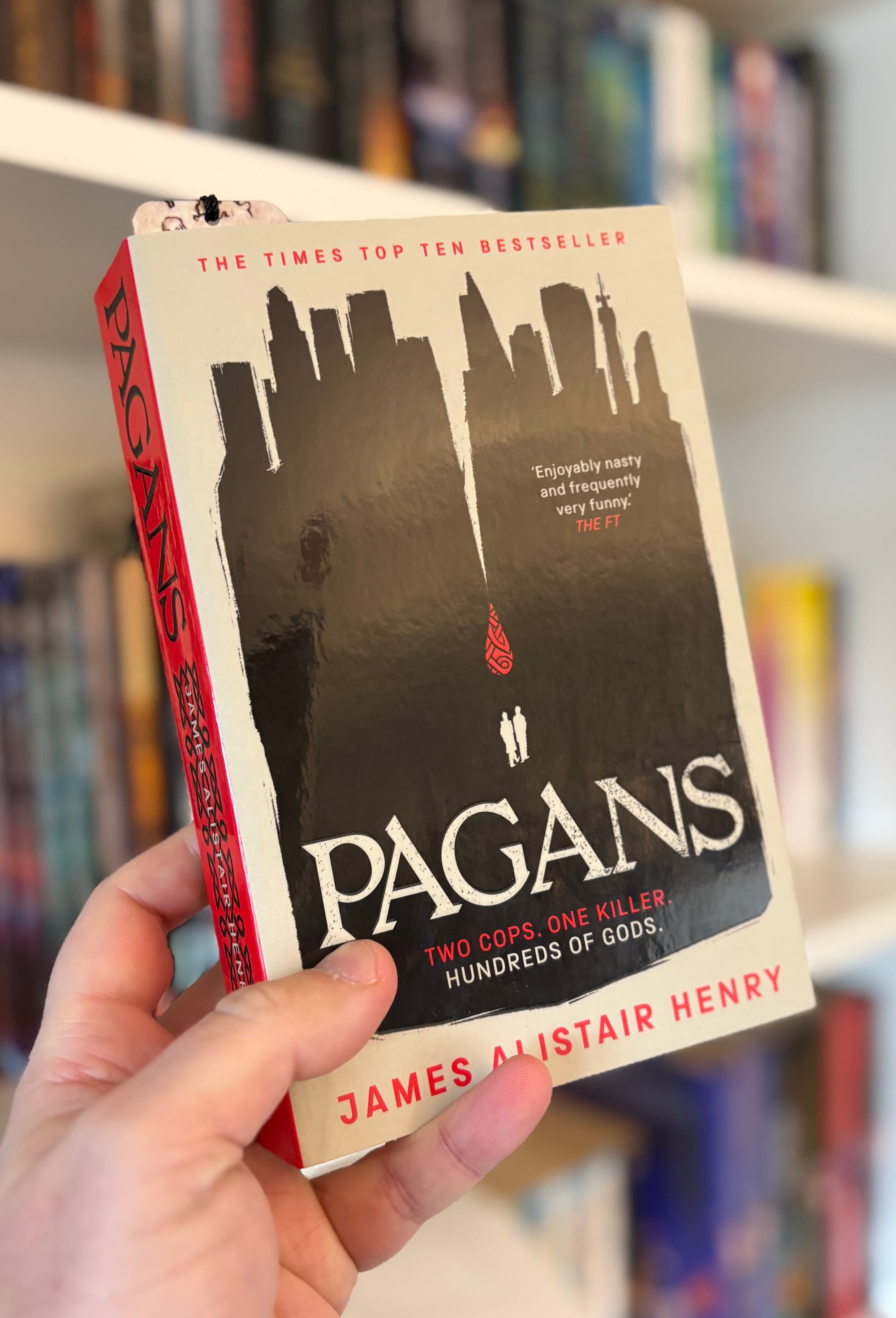 The cover of 'Pagans' by James Alistair Henry