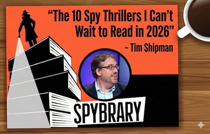 The top 10 spy thrillers I can't wait to read in 2026, Tim Shipman for Spybrary